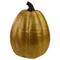 Orange & Gold Diamond Patterned Halloween Pumpkin Tabletop Decoration